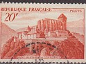 France 1949 Buildings 20 F Red Scott 630. Francia 630. Uploaded by susofe